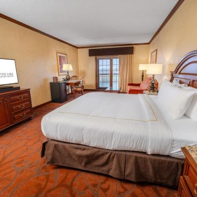 King Room with Partial Lake View Chateau on The Lake Resort Spa and Convention Center Promo Code