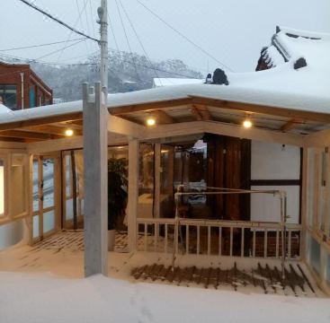 한옥 대청 정원