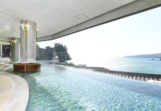 시모다 야마토칸의 해변뷰 노천탕