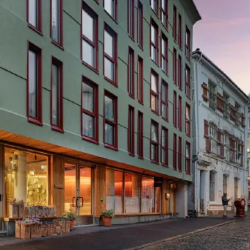 Skostredet Hotel Отели в г. Берген