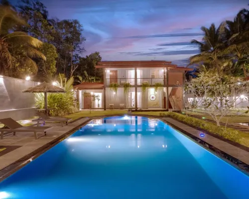 Hasthri Boutique Brown Apartment in Ahangama with pool Near Beach Hotels in Ahangama