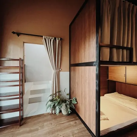 An Nhiên Farmstay - dormitory with bunk beds
