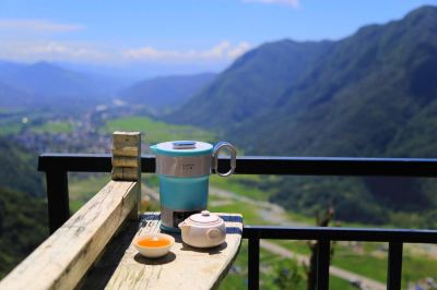 ホテルからの眺望 アナプナ エコ ビレッジの写真