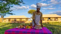 Malaika Seronera Luxury Camp - breakfast
