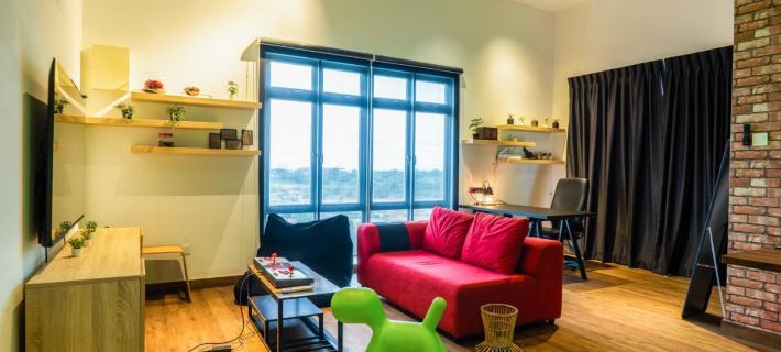 Manhattan Theme Suite by Nest Home at Austin Heights Hotéis em Tebrau