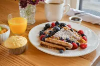The Grape Leaf Inn - breakfast