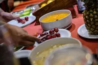 Hotel Termal Emperatriz Termas de Río Hondo - 朝食