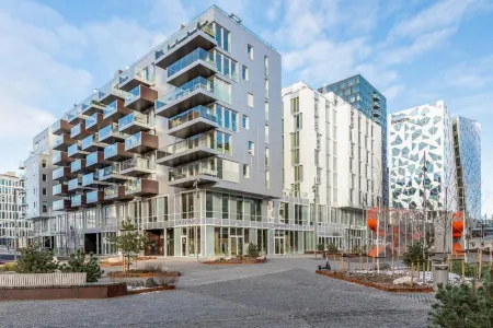 BJØRVIKA Apartments, Opera Area, Oslo City Center Отели рядом с достопримечательностью «Королевский дворец»
