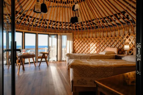 Ak-Sai Travel Oimo Tash Yurt Camp - Bar