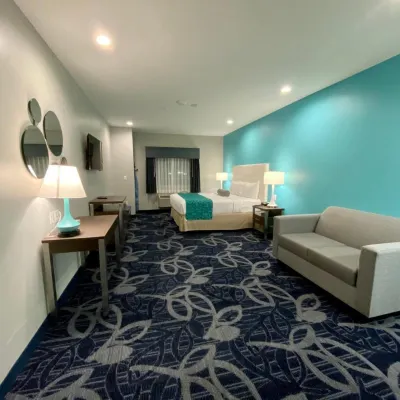 Americas Best Value Inn Houston Willowbrook Hotel dekat Kompleks Ice Skating Aerodrome