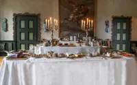 Västanå Slott - breakfast