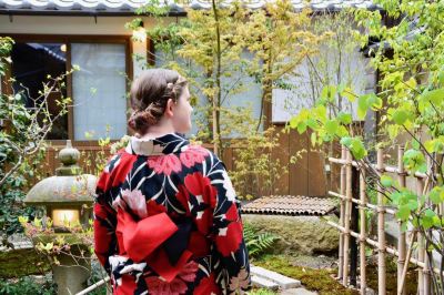 庭 大津町家の宿 粋世の写真