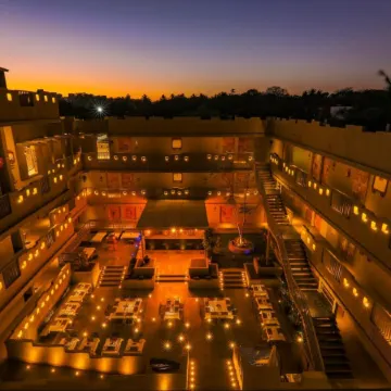 3102bce - A Vedic Resort Отели рядом с достопримечательностью «Пляж Морджим»