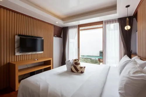Merta Luwih Villa - 私人泳池