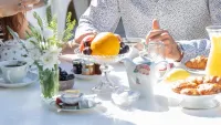 Château des Jacobins - petit déjeuner