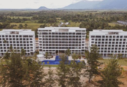 발코니에서 바라본 전망