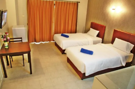 ห้องเตียงแฝด พร้อมระเบียง