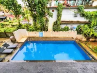 Woodside Retreat Serviced Apartments, 100 meters from baga river - Balkon