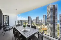 Ocean View 3-Bed with Gym, Pool, Sauna & Parking - 3-Star