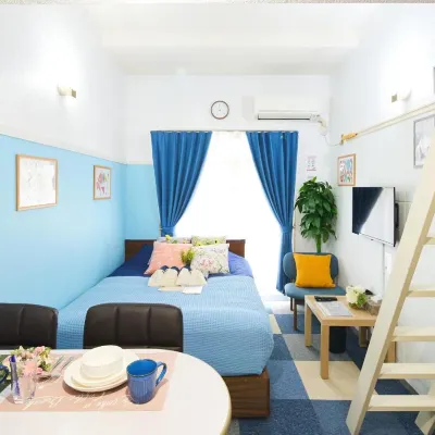 SC Hotel Ohanajaya #102｜車站5分鐘｜帶閣樓｜直達上野 鄰近小花茶屋站的酒店