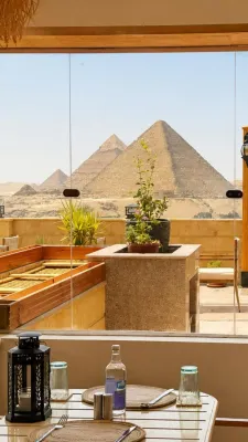 Gardenia Pyramids Palace - วิวภูเขา