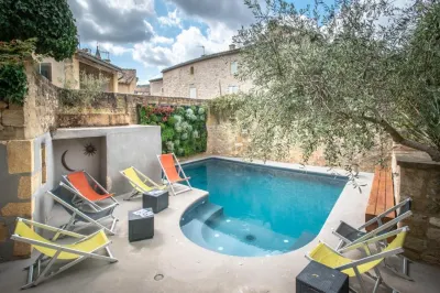 Hostellerie le Castellas Hotel di Vers-Pont-du-Gard