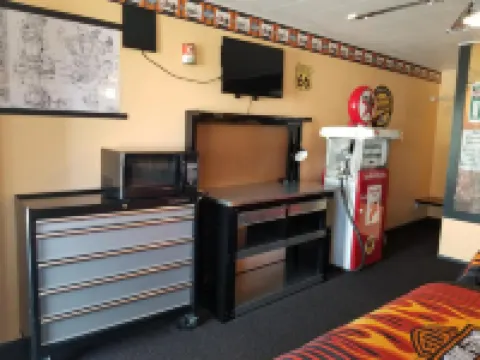 Galaxy of Harley Bikers Between Bryce and Zion Hotels in Hatch