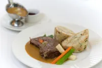 Hotel Bílý Páv - Bữa sáng