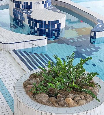 호텔 리스타트의 세련된 조식 레스토랑