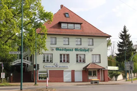 Gasthaus & Hotel Grünhof Отели в г. Лебус