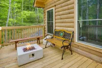 Furnished Deck & Fire Pit: Serene Marshall Cabin! - 3-Sterne