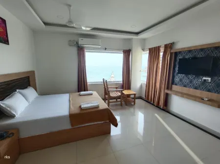 Hotel Sea Land Отели рядом с достопримечательностью «Каньякумари Бич»