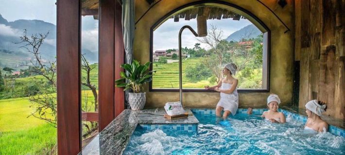 La Dao Spa Homestay Hotel a Ta Van