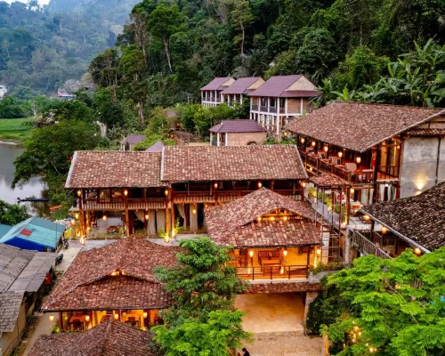 Ba Be Jungle Houses Hotels in Ba Be