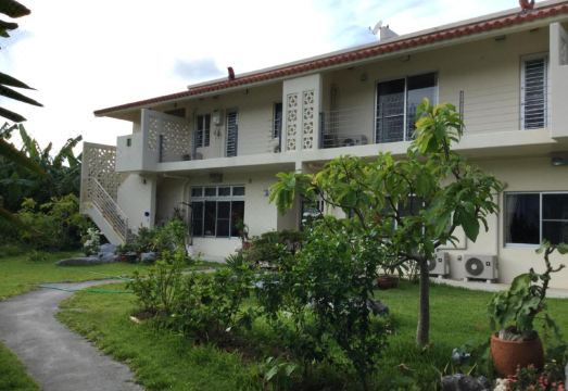 [아리마바루 비치 리조트의 푸른 바다 전망 라나이]