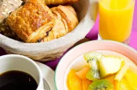 Logis Hôtel le Vert Galant - petit déjeuner