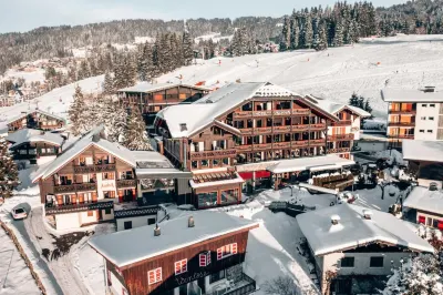 Hôtel Alpina & Spa - Restaurant Oxalis Hotel a Samoens