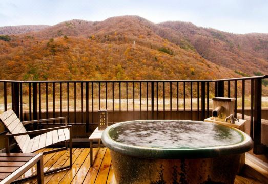 다카야마 온천 풍경 1