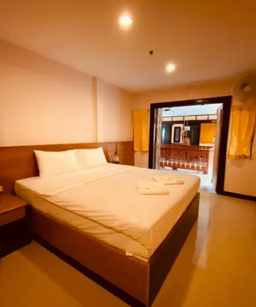 ห้องบัดเจท เตียงใหญ่ 1 เตียง