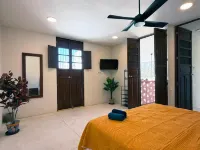 Villa Con Piscina Para 6 Personas en Camas y 2 Hamacas Ado 69