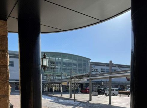 하이퍼 호텔 고마쓰의 벙크룸 내부