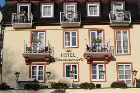 Hotel Germania Отели в г. Кохем