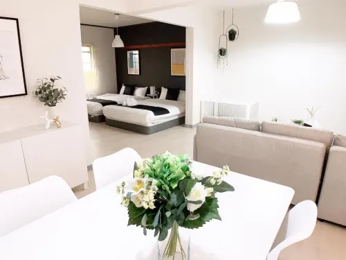 家飯店銀山町 with 小狗