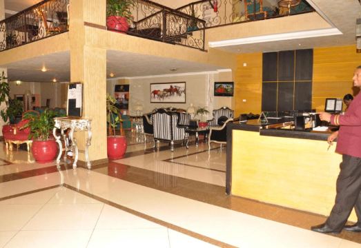 객실 침대 전경