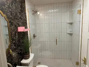 Pretty N Pink Room #5 at the Groovy Nomad Motel