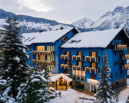 ホテル バイタ クレメンティ ボルミオのホテル