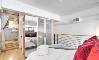Chic SLC Downtown Studio Loft Walk to Shops