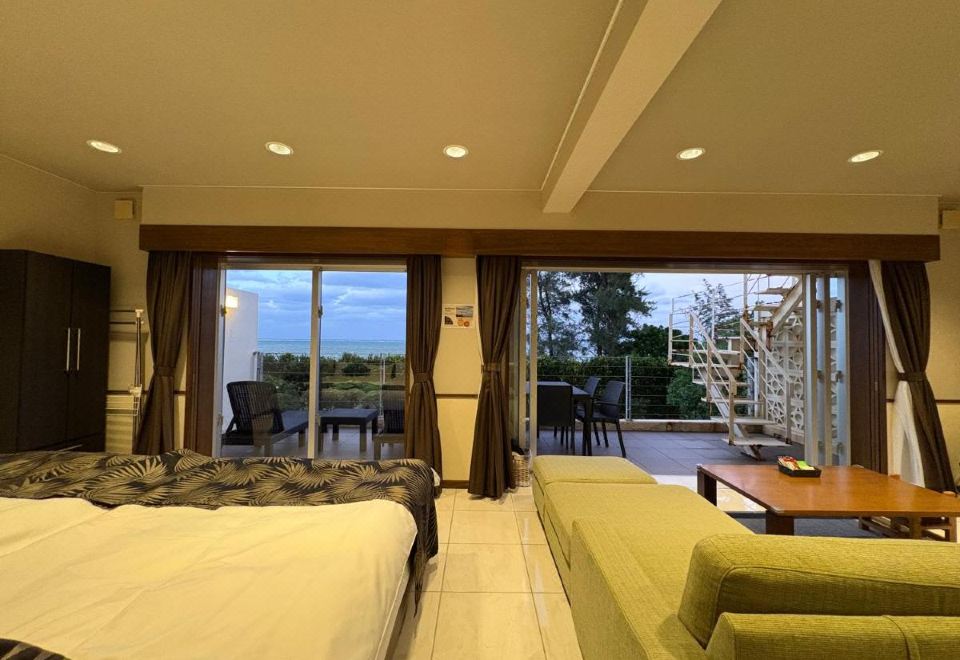 아리마바루 비치 리조트의 전경 또는 객실 모습