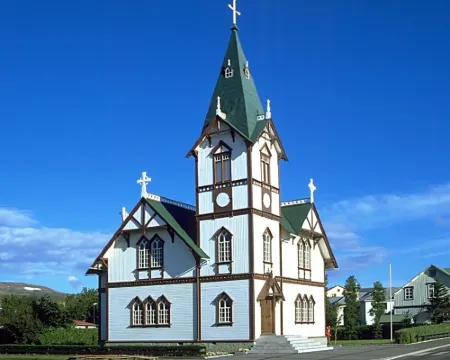Post-Plaza Guesthouse Hotels in Husavik
