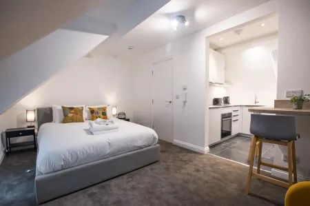 Bright & Beautiful Studio Flat in Bristol! Отели рядом с достопримечательностью «Обсерватория Клифтон»